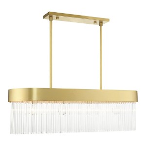 Livex Lighting Norwich 4 - Light Chandelier in  Soft Gold - 1 of 4