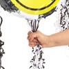 Blue Panda Small Pull String Pinata for Train Birthday Party Decorations, Railroad Crossing Sign, 13 x 13 x 3 In - 3 of 4