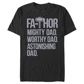 Men's Marvel Thor Mighty Dad Fa-Thor T-Shirt