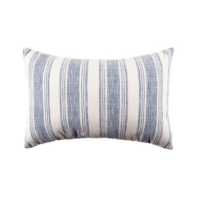 C&F Home 14" x 22" Gideon Thin Stripe Navy Pillow