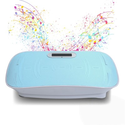 VisioGear Vibration Platform, Crazy Fitness Massage Weight Loss & Fat Burner Shaking Machine For Unisex, Blue, 31.1"*17.7"*5.5"
