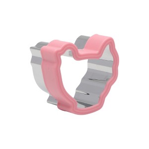 Unique Bargains Biscuit Cutter Medium Chicken-Shaped Cookie Cutter Hand Wash Stainless Steel Plastic 2.7"x2.4"1.6" 1Pcs - 1 of 4