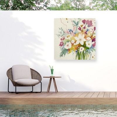 "Dream Bouquet" Outdoor Canvas
