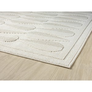 Obeetee Nimes Cascade Power Loomed Contemporary Indoor/Outdoor Area Rug - 1 of 4