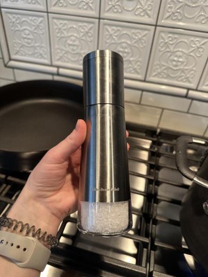 Kitchenaid Filled Stainless Steel Pepper Grinder Silver : Target