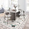 Insect Washable Soft Runner Rug Non-Slip Stain Resistant for Kitchen Hallway Nursery, Ultra-Thin Design - 3 of 4