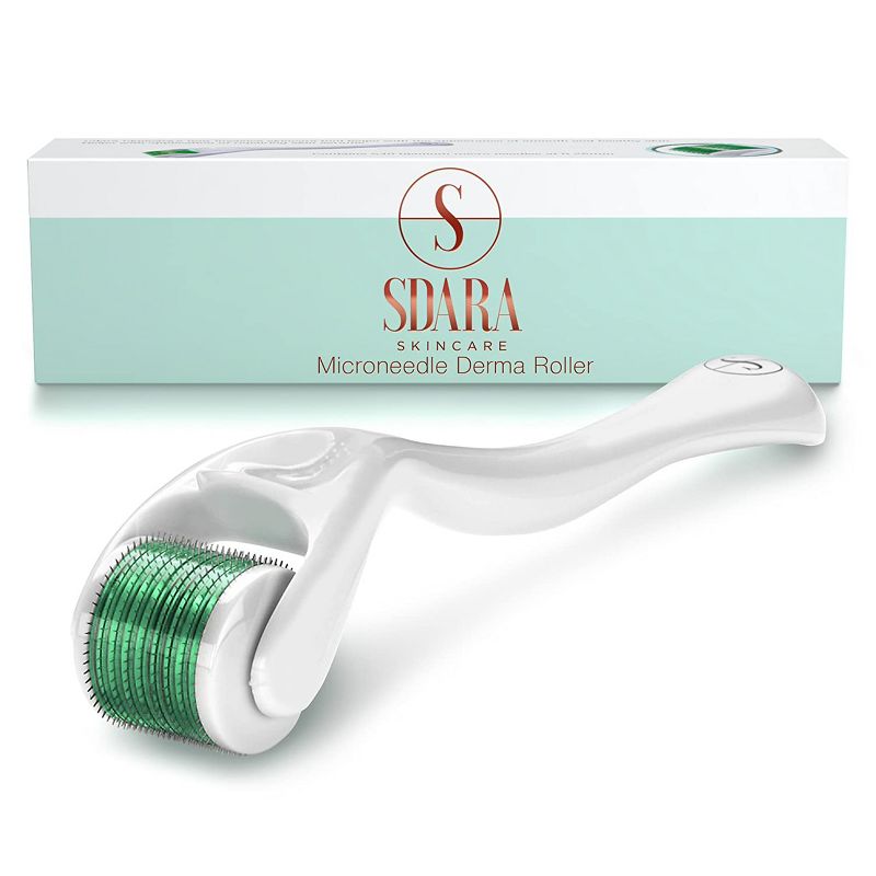 Sdara Skincare Derma Roller for Hair Growth - 0.25 mm Microneedling Face Roller - Storage Case Included, 1 of 8