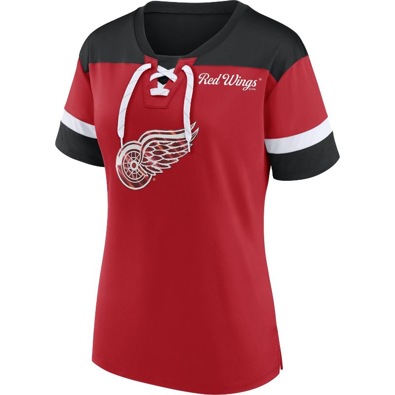 NHL Detroit Red Wings Women&#39;s Fashion Jersey, 2 of 4