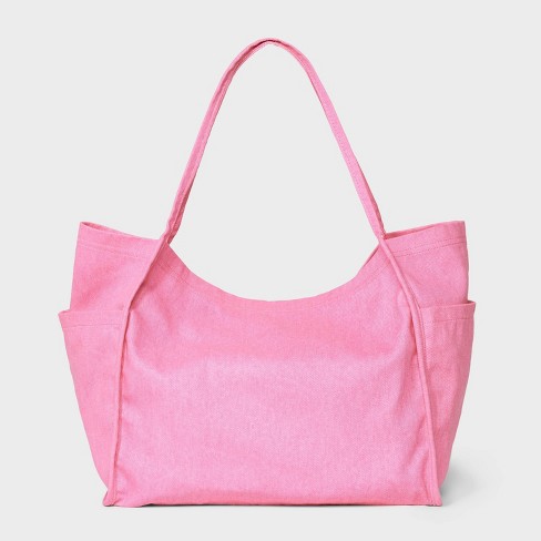 Large hotsell pink handbag