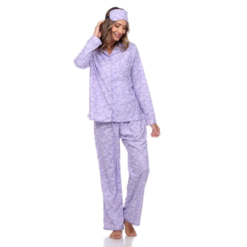 Three-Piece Pajama Set - White Mark, 2 of 6