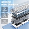 MaseiKar AL75 PRO 75% Wireless Mechanical Gaming Keyboard,BT/2.4G/Wired,PBT Keycaps,Gasket Mounted Hot Swap,Custom RGB Backlight - 3 of 4