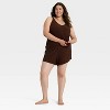 Women's Cozy Ribbed Shorts - Auden™ - 3 of 3