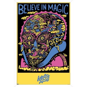 Trends International Killer Acid - Believe in Magic Framed Wall Poster Prints - 1 of 4