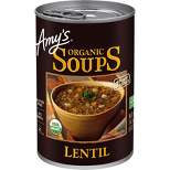Amy's Organic  Plant Based Gluten Free Lentil Soup - 14.5oz