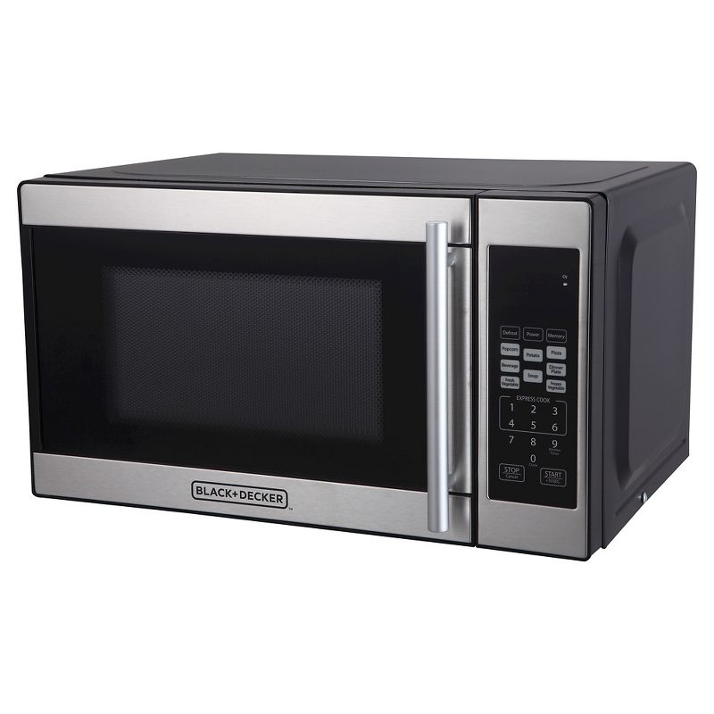 BLACK+DECKER 0.7 cu ft 700W Microwave Oven - Black - EM720CPN-P, 1 of 6