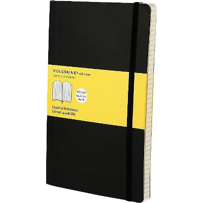 Moleskine Large Notebook 5 x 8.25 Quad 707186