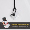 NAYSAYE 3FT Hanging Snowman Inflatable Christmas Decoration Festive Holiday Yard Display for Home Garden, 31.5"*29.5"*41.3" - 3 of 4