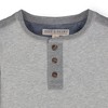 Hope & Henry Boys'  Cotton Quilted Henley Tee, Infant - 2 of 4