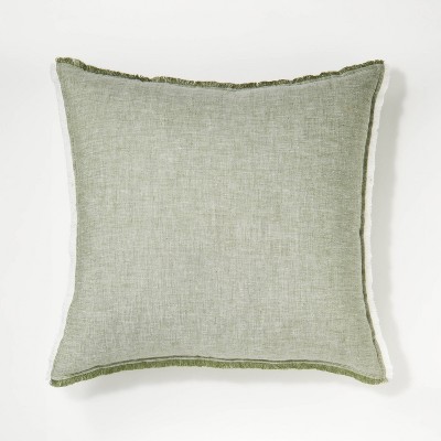 Pale best sale green pillows