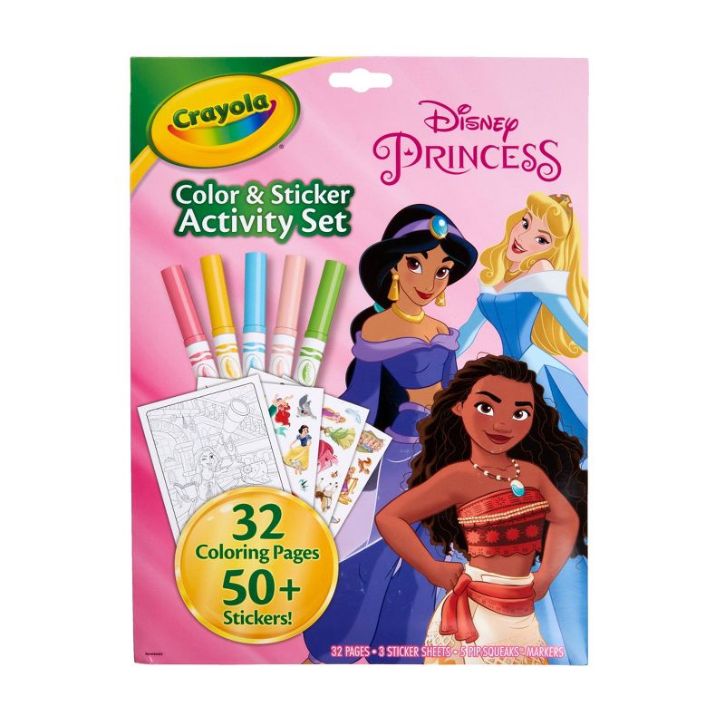 Crayola Princess Color &#38; Sticker Activity Set, 1 of 8