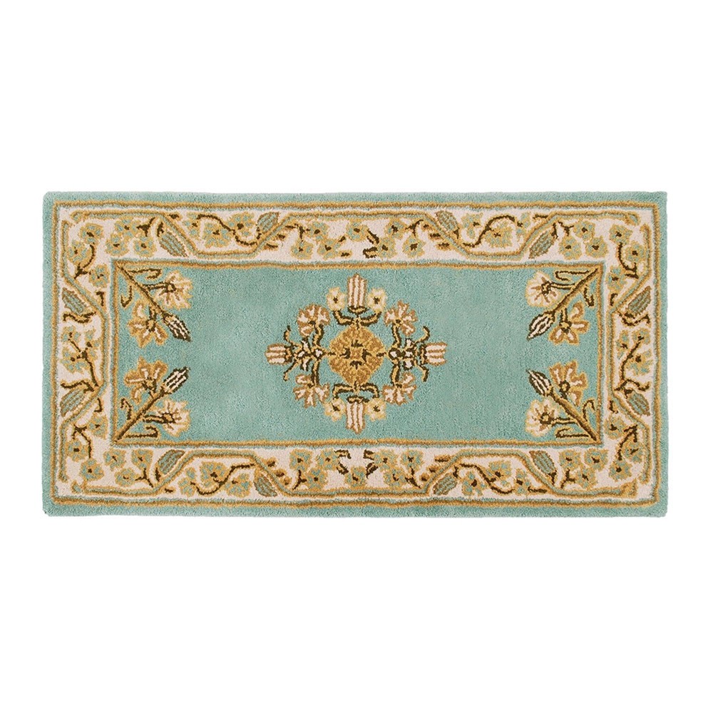 Photos - Area Rug 44" Long Minuteman International Jardin Rectangular Hearth Rug Wintergreen - ACHLA Designs