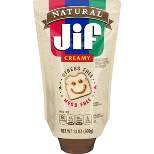 Jif Natural Squeeze Pouch - 13oz
