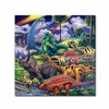 Trademark Fine Art -Jenny Newland 'Dinosaur Friends' Canvas Art - 2 of 3