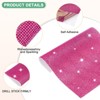 Unique Bargains Crystal Rhinestone Sheet Self Adhesive DIY Crafts Crystal Sticker 1 Pc - 2 of 4