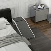 Resenkos Pet Step, Dog Stairs, Extra Wide Pet Stairs,49" Pet Ramp for Dogs & Cats with Non-Slip Carpet, White - 2 of 4
