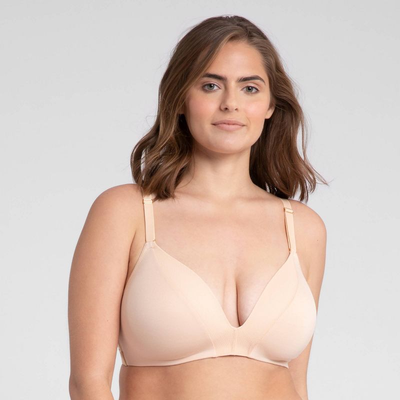 All.You. LIVELY Women's All Day Deep V No Wire Bra, 4 of 11