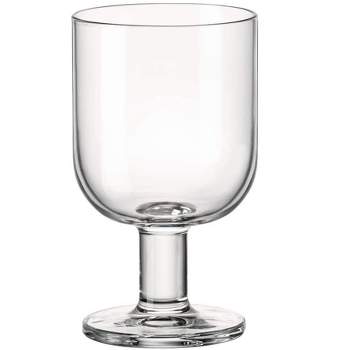 Bormioli Rocco Florian 12.8 oz. White Wine / Spritz Glasses, Lucent Blue (Set of 4)
