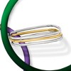 Ross-Simons Italian 2-Tone Sterling Silver Jewelry Set: 3 Square Bangle Bracelets Size 7.5 - 4 of 4