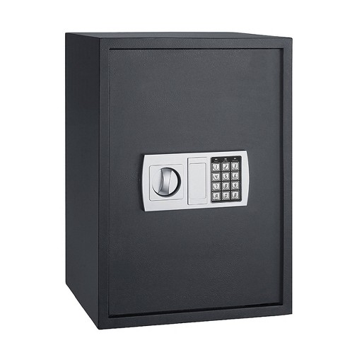 Deluxe Electronic Digital Safe Black - Fleming Supply - image 1 of 4