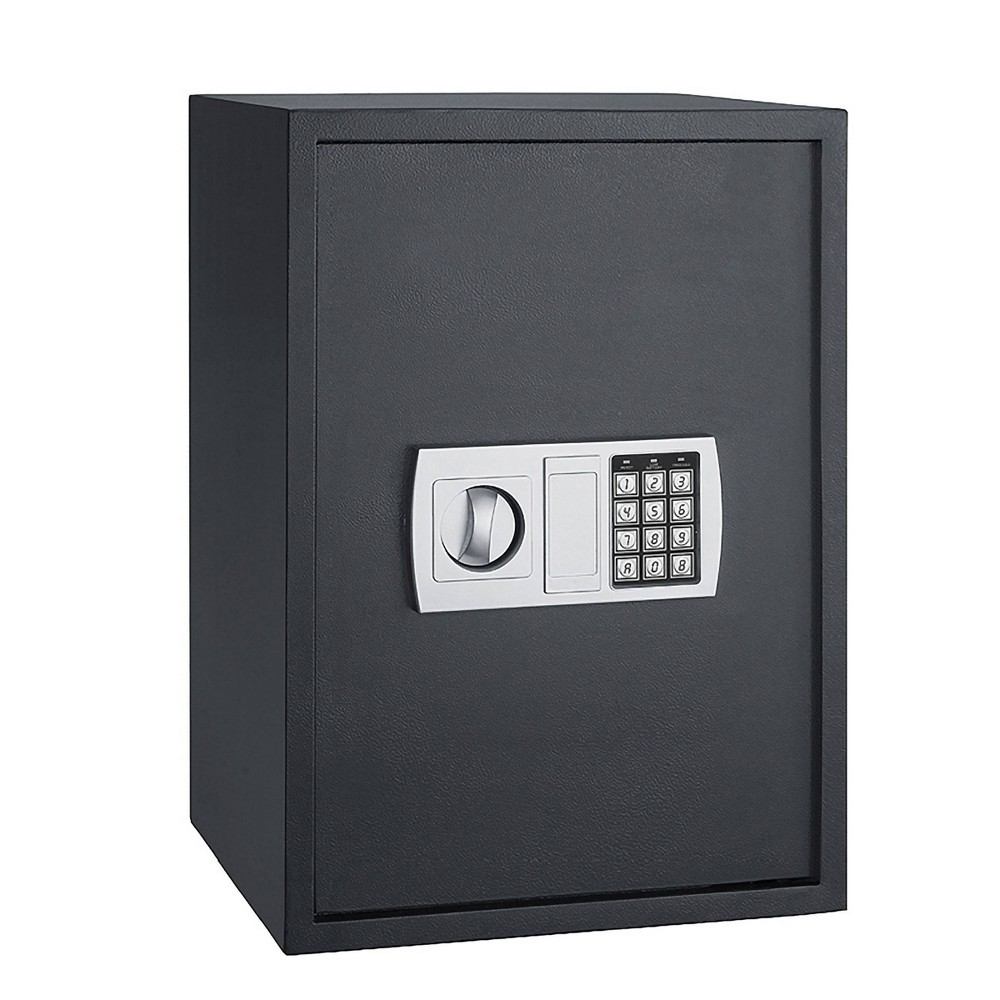 Photos - Safe Deluxe Electronic Digital  Black - Fleming Supply