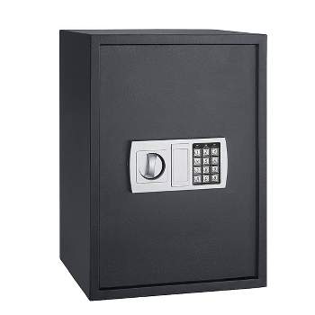 Deluxe Electronic Digital Safe Black - Fleming Supply
