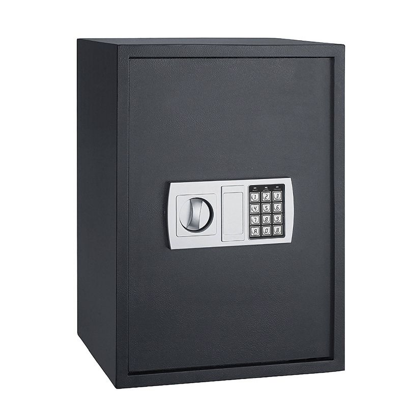 Deluxe Electronic Digital Safe Black - Fleming Supply, 1 of 7