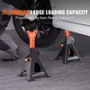 VEVOR Jack Stands, 3 Ton (6,000 lbs) Capacity Car Jack Stands, 10.8-16.3 inch Adjustable Height, for lifting SUV, Pickup Truck, Car, 1 Pair - 3 of 4