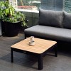 Amazonia Teak Square Vista Outdoor Patio Coffee Table - 4 of 4
