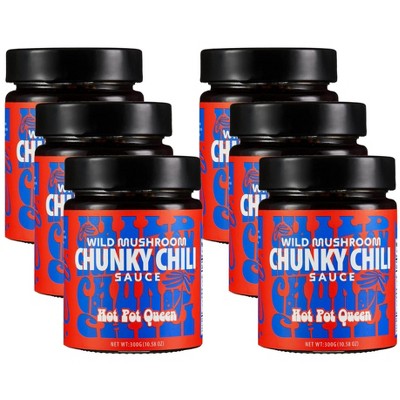 Hotpot Queen Wild Mushroom Chili Sauce - Case of 6/10.58 oz