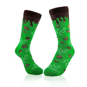 Science of Chocolate Socks from the Sock Panda (Tween Sizes, Small) - 1 of 4