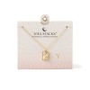 Soul Stack's Initial Here Pendant Necklaces - 2 of 2