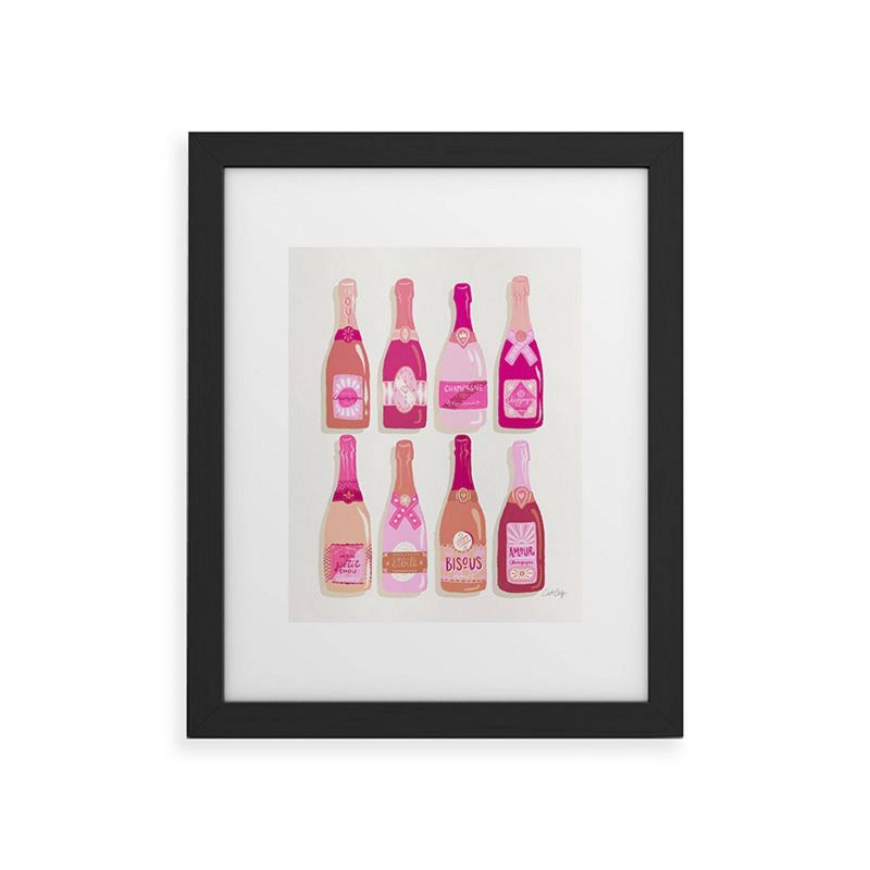 Deny Designs Cat Coquillette French Champagne Collection Pink Art Print, 1 of 3