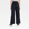 Girls' Wide Leg Soft Cargo Pants - art class™ - 2 of 3