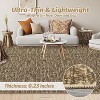 Washable Area Rugs for Living Room, Soft Bedroom Rug Foldable Low Pile Indoor Floor Carpet for Bedroom Dining Room - 4 of 4