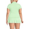 Lands' End Women's Short Sleeve Pique Johnny Collar UPF 50 Rash Guard - 2 of 3
