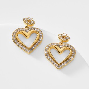AJOA CHEEKY HEART DROP EARRINGS - 1 of 1