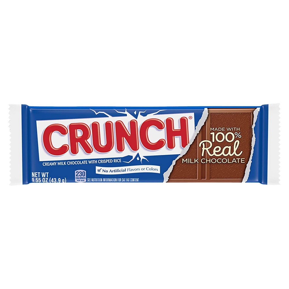 UPC 099900703876 - Crunch Milk Chocolate Bar - 55.8oz/36ct | upcitemdb.com