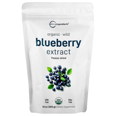 Micro Ingredients Organic Blueberry Extract, Freeze-Dried , 10 oz (283 g)