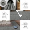 Washable Area Rug for Living Room, Ultra Thin Soft Boho Waffle Print Non-Slip Carpet, Large Bedroom & Dining Room Rug - 4 of 4