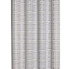 Kate Aurora 2 Piece Multi Color Modern Contempo Abstract Chenille Light Filtering Grommet Top Curtains - 2 of 4